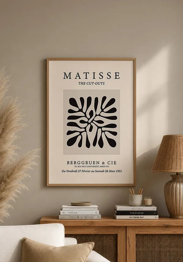Quadro Matisse Coleção Cut-Outs IV - Coral