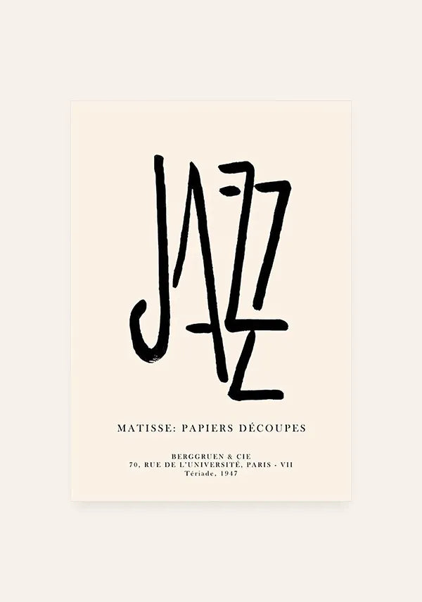 Quadro Matisse Jazz