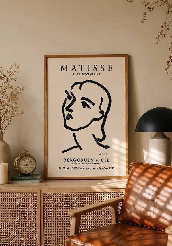 Quadro Matisse Coleção Damas I - Retrato Nadia
