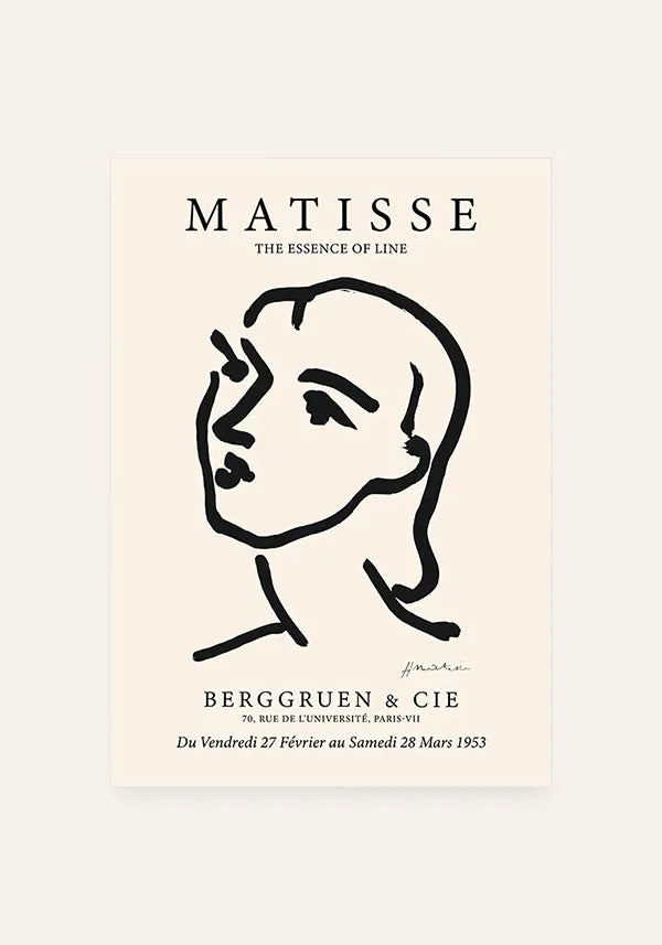Quadro Matisse Coleção Damas I - Retrato Nadia