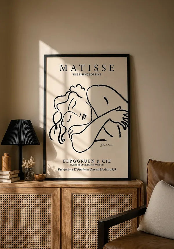 Quadro Matisse Coleção Damas II - Mulher Dormindo