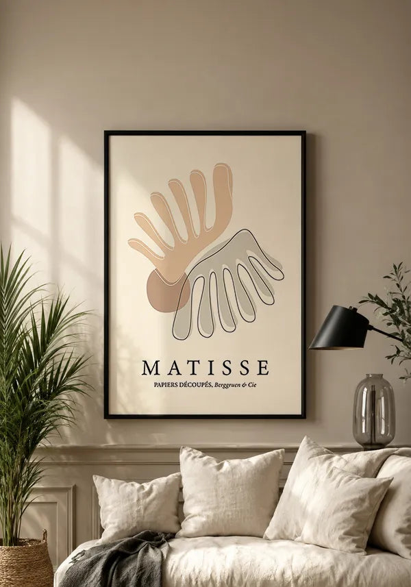 Quadro Matisse Coleção Curvas II
