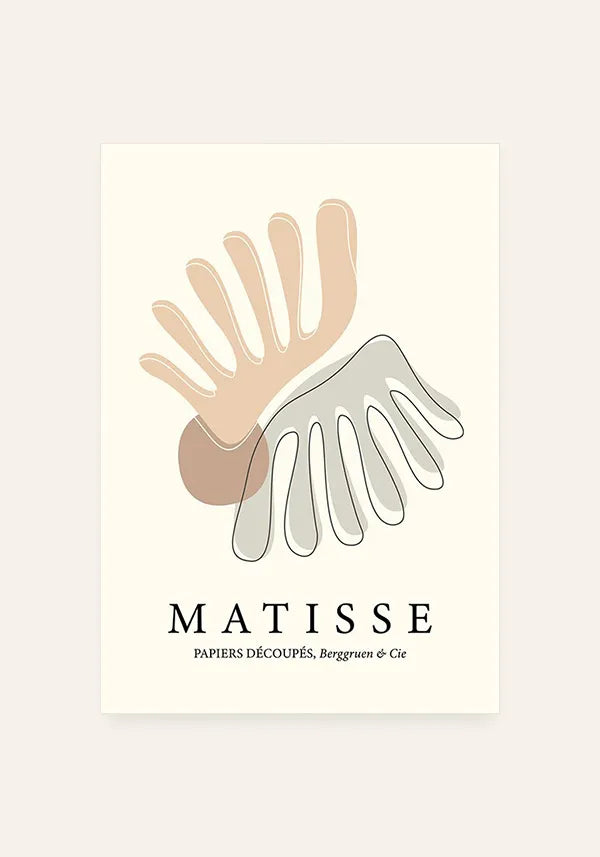 Quadro Matisse Coleção Curvas II