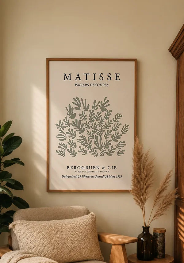 Quadro Matisse Coleção Verdes I