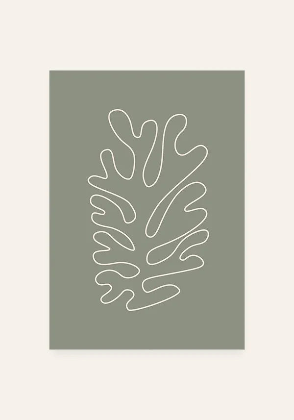 Quadro Matisse Coleção Verdes II