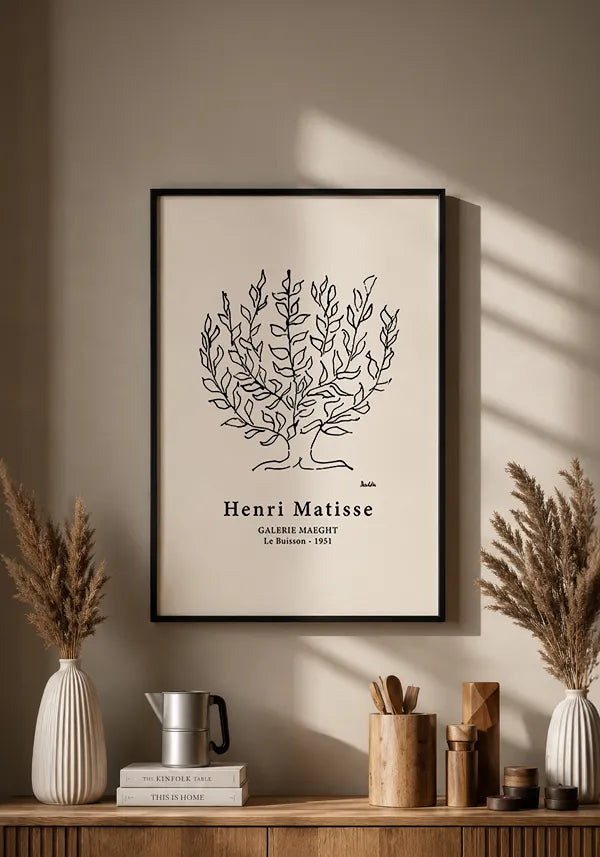 Quadro Matisse Le Buisson
