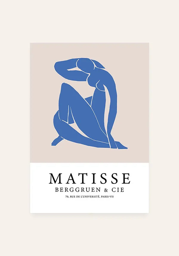 Quadro Matisse Coleção Blue Nude I