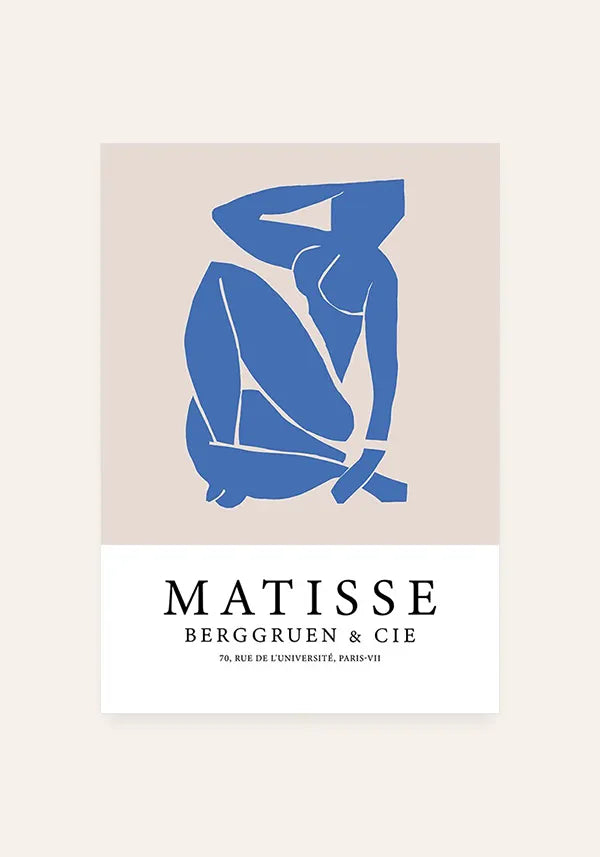 Quadro Matisse Coleção Blue Nude III