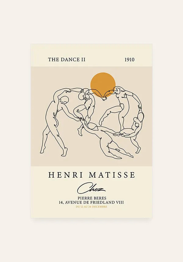 Quadro Matisse A Dança