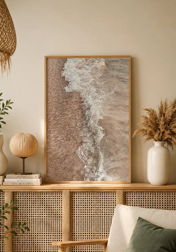 Quadro Areia e Ondas