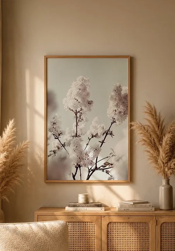 Quadro Flores Brancas