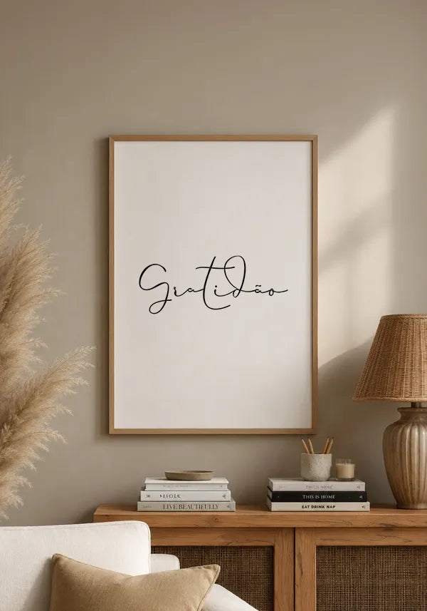 Quadro Gratidão