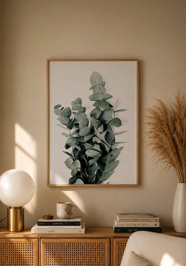 Quadro Folhas de Eucalipto