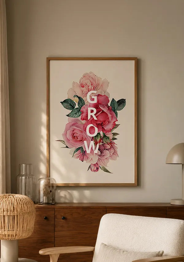 Quadro Floral Grow (Crescer)