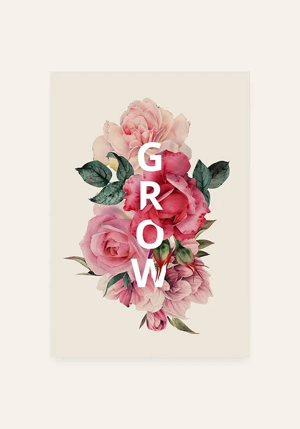 Quadro Floral Grow (Crescer)