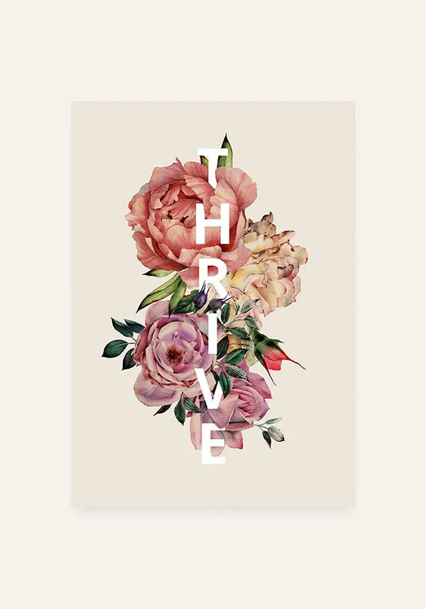 Quadro Floral Thrive (Prosperar)