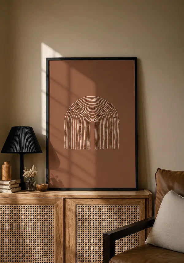 Quadro Boho Formas II