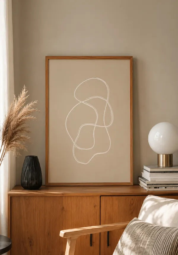 Quadro Elo Abstrato