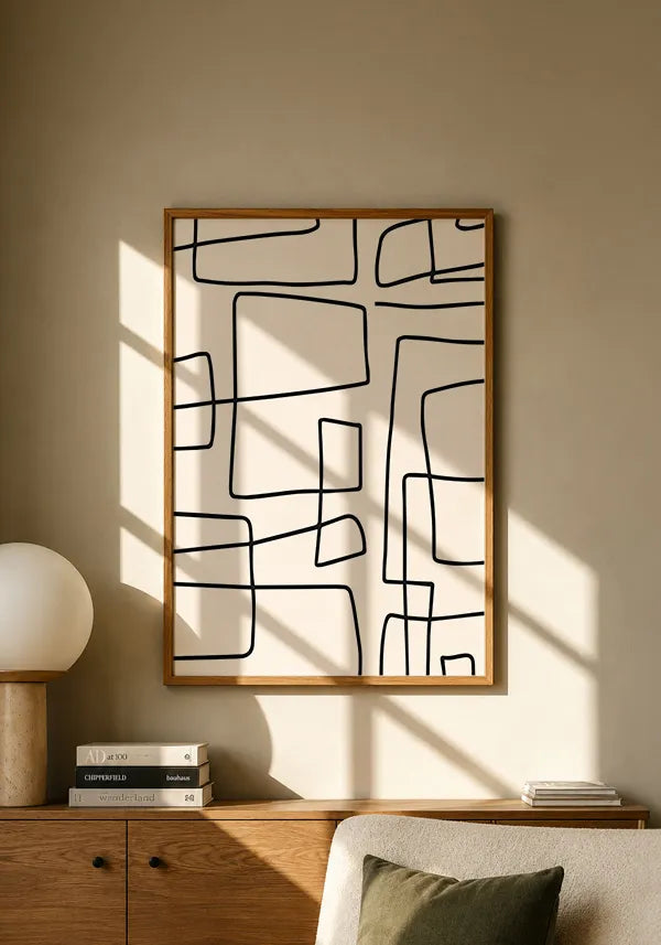Quadro Linhas Conectadas