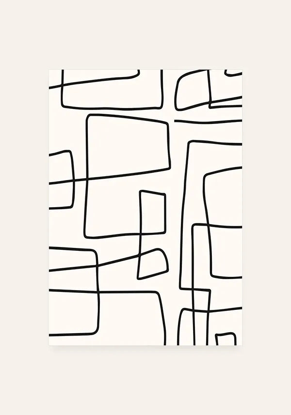 Quadro Linhas Conectadas