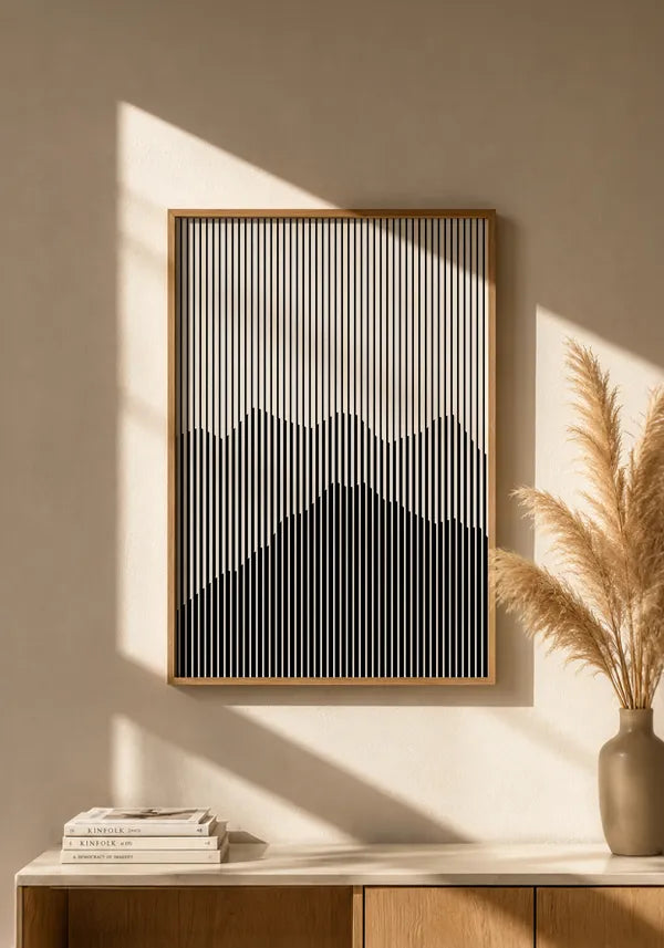 Quadro Montanhas Abstrato I