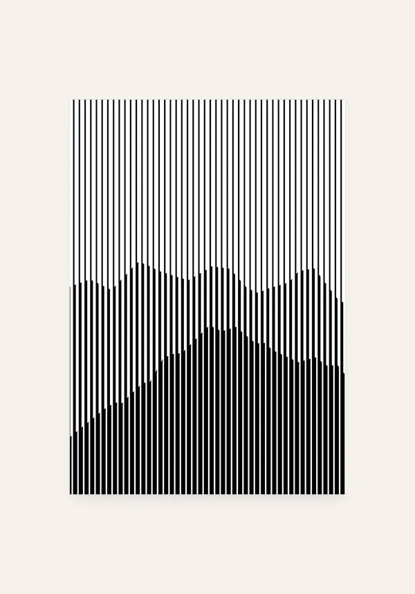 Quadro Montanhas Abstrato I