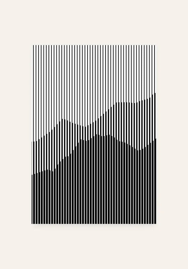Quadro Montanhas Abstrato II