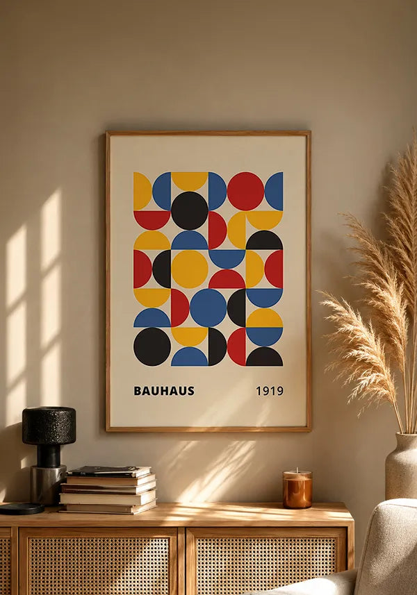 Quadro Bauhaus Retrô