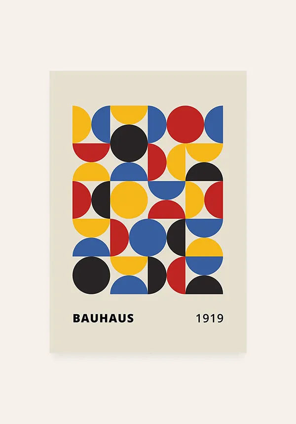 Quadro Bauhaus Retrô