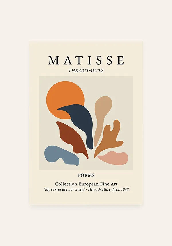 Quadro Matisse Formas