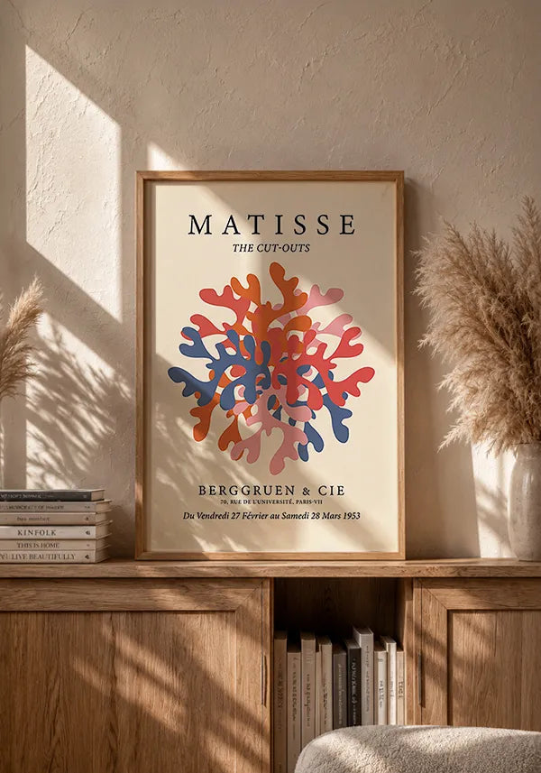 Quadro Matisse Coleção Corais I