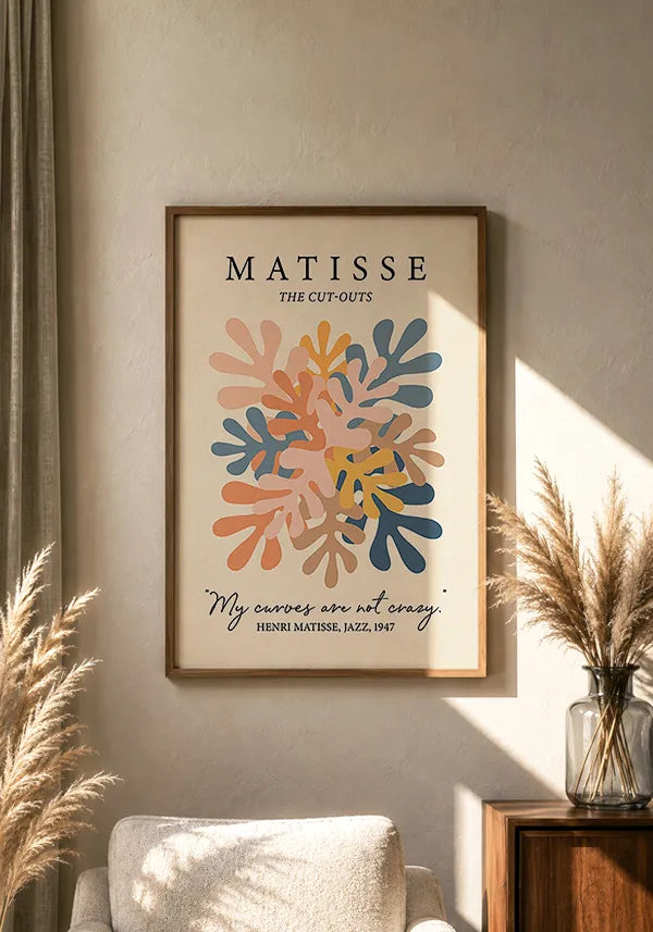Quadro Matisse Coleção Corais II