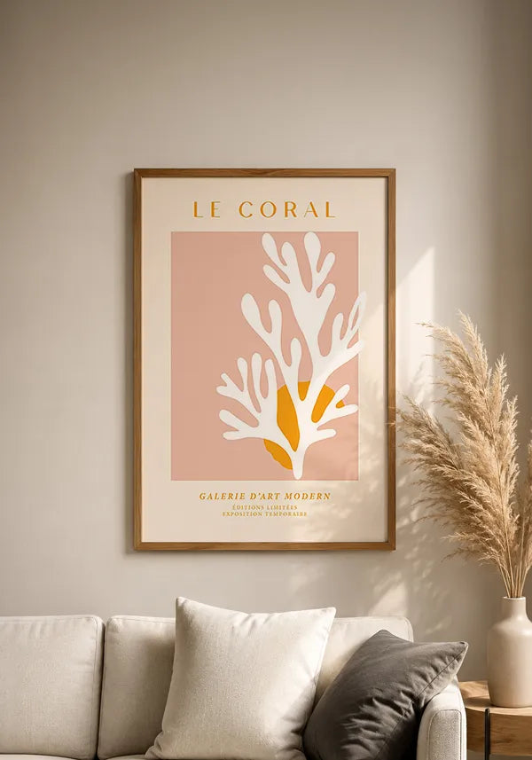 Quadro Matisse Inspired Le Coral