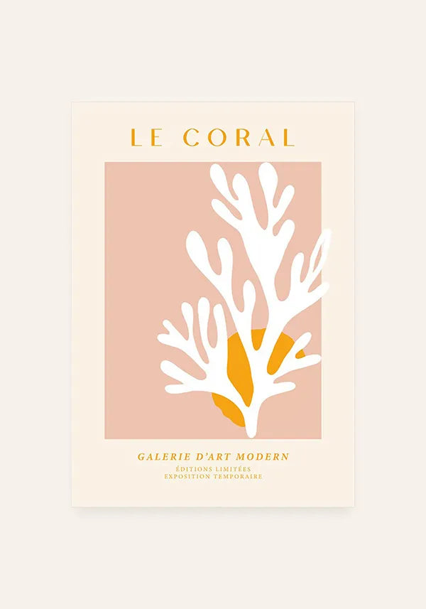 Quadro Matisse Inspired Le Coral