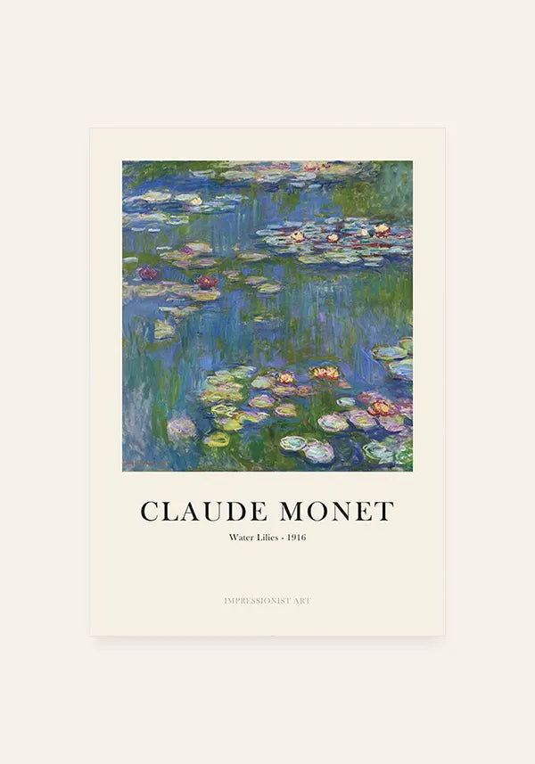 Quadro Claude Monet Water Lilies