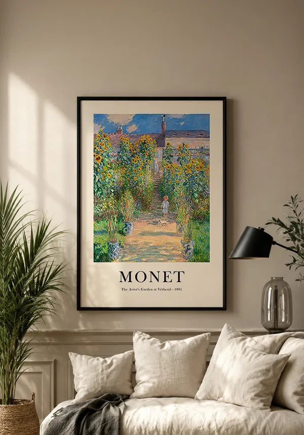 Quadro Monet The Artist's Garden