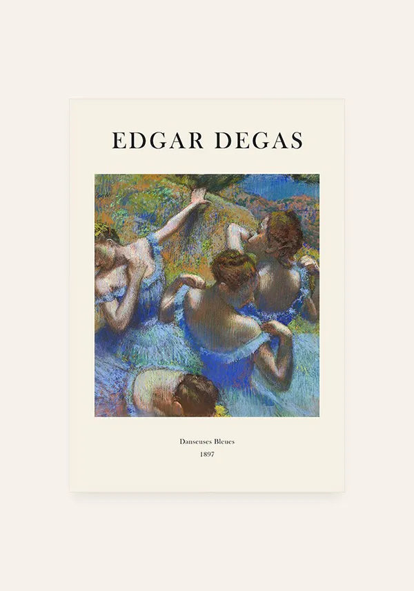 Quadro Edgar Degas Blue Dancers