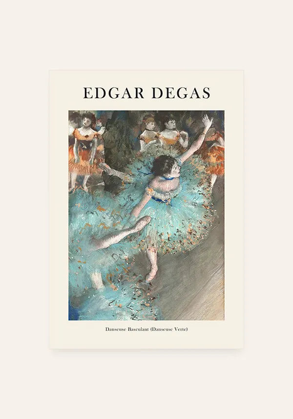 Quadro Edgar Degas Danseuse Basculant (Danseuse Verte)