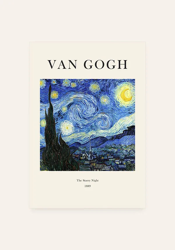 Quadro Van Gogh The Starry Night