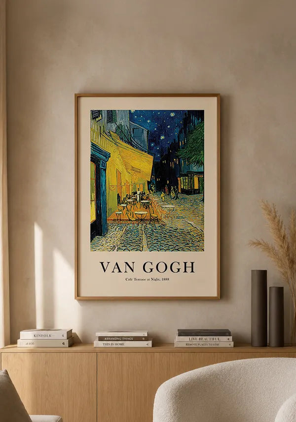 Quadro Van Gogh Café Terrace at Night