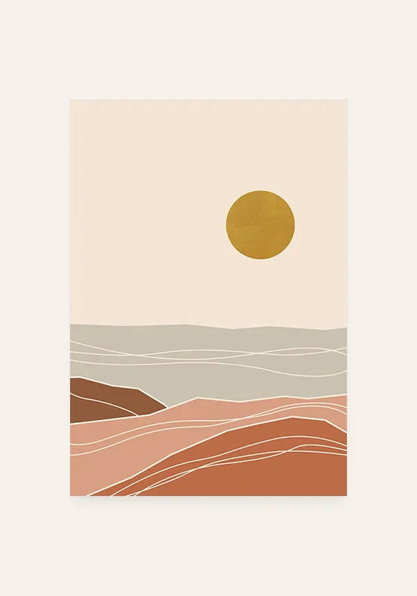 Quadro Praia Abstrata III