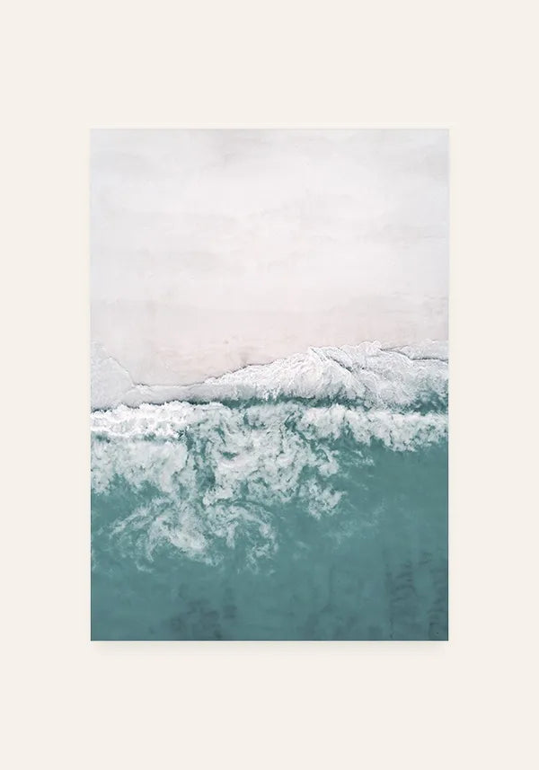Quadro Ondas na Areia