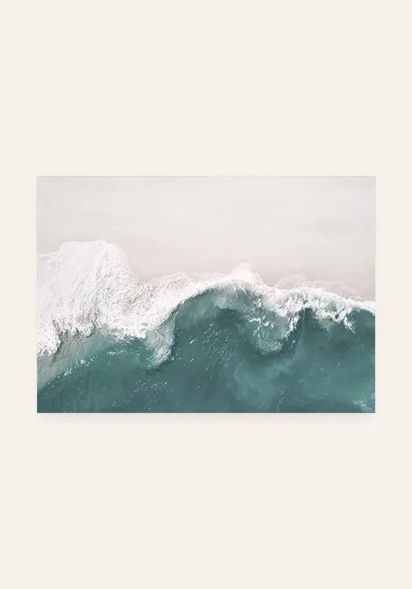 Quadro Ondas na Areia Horizontal