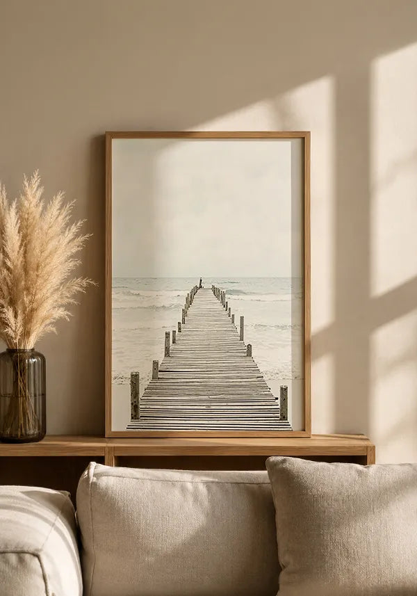 Quadro Píer sobre o Mar