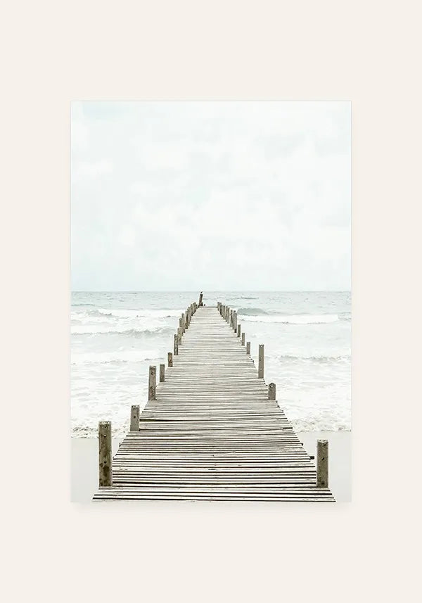 Quadro Píer sobre o Mar