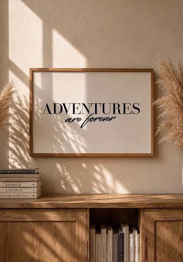 Quadro Adventures are Forever Horizontal