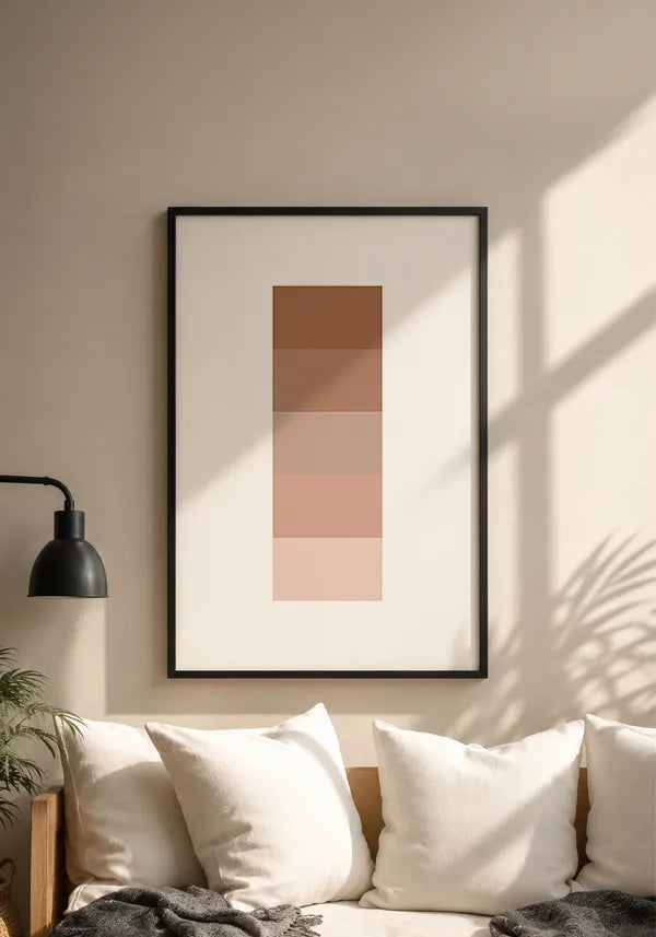 Quadro Paleta Cores Neutras