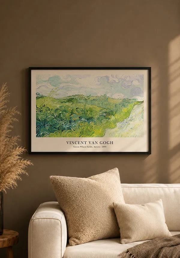 Quadro Van Gogh Green Wheat Horizontal