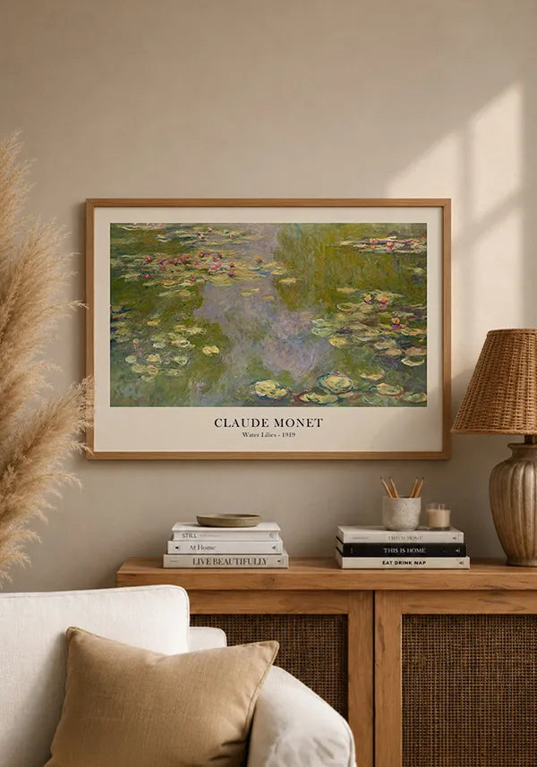 Quadro Claude Monet Water Lilies Horizontal