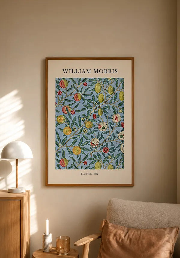Quadro William Morris Four Fruits